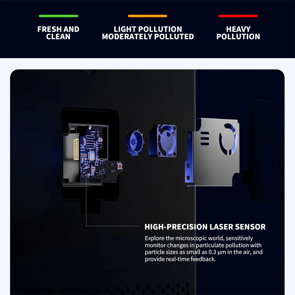 Smart Air Purifier 4 Lite – HEPA, PM2.5 Sensor & Smart App Control