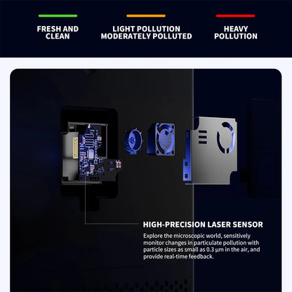 Smart Air Purifier 4 Lite – HEPA, PM2.5 Sensor & Smart App Control