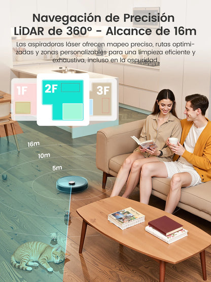 Lefant M3 Max Robot Vacuum – 20000Pa, Mop & Smart Lidar