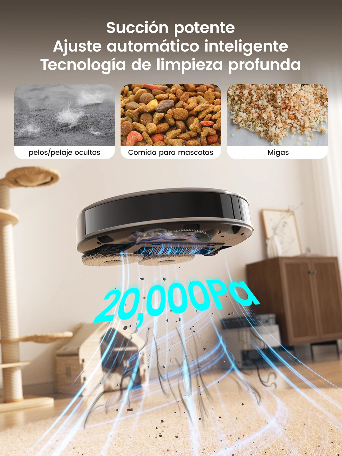 Lefant M3 Max Robot Vacuum – 20000Pa, Mop & Smart Lidar