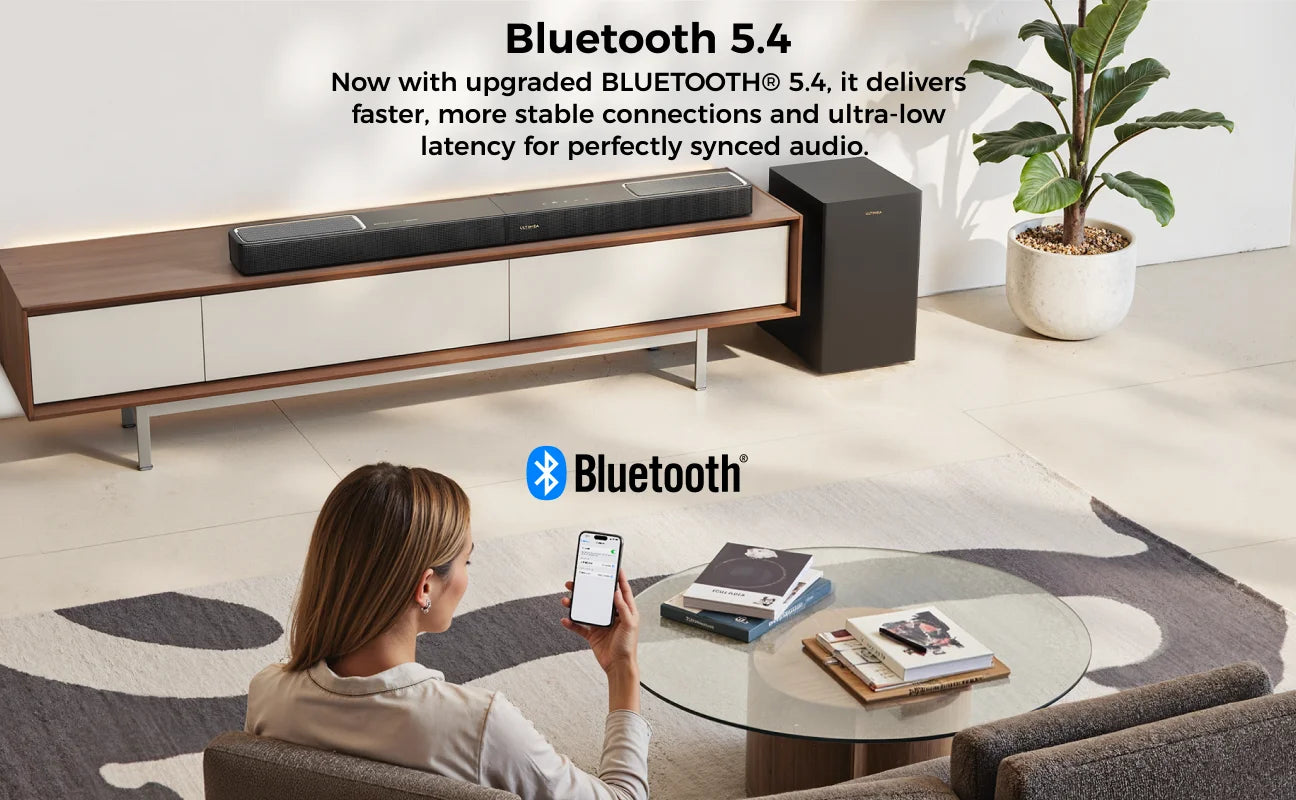 ULTIMEA F40 Soundbar – Dolby Atmos 5.1.2 Home Theater System