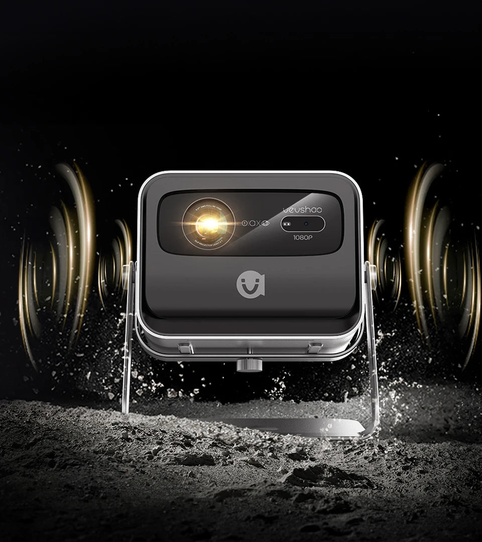 Smart Projector – 2200 ANSI, Full HD 1080P, 4K Support, Android TV