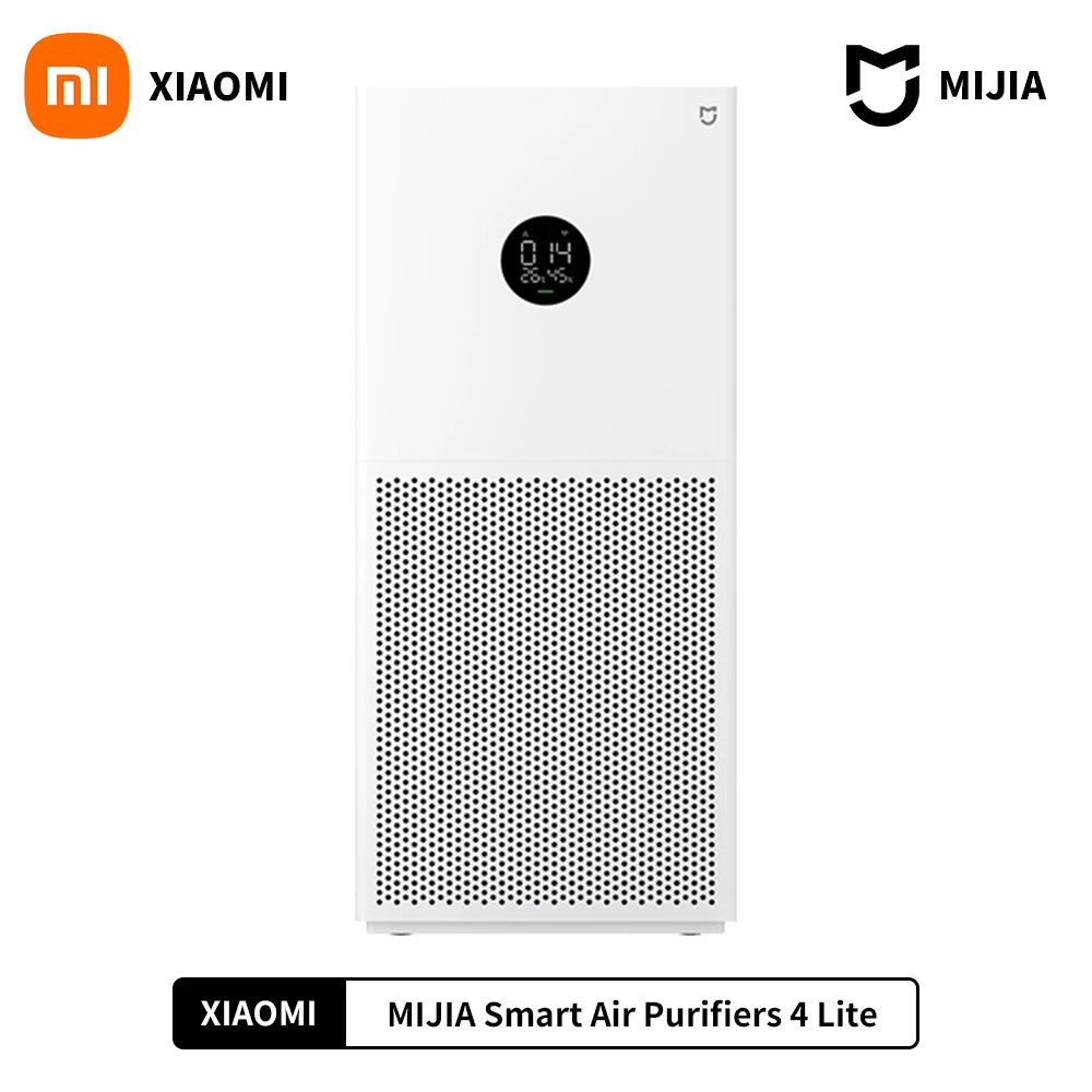 Smart Air Purifier 4 Lite – HEPA, PM2.5 Sensor & Smart App Control