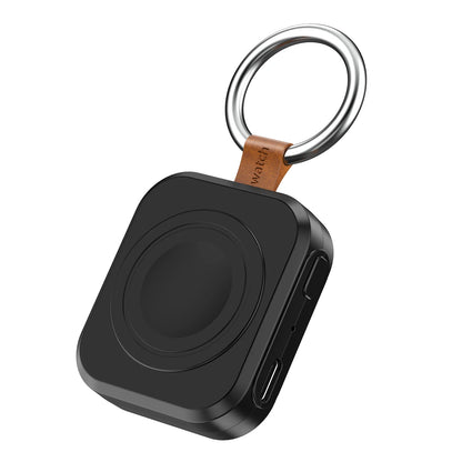 Portable Wireless Charger for Apple Watch | Magnetic Fast Charging Keychain (All Series)