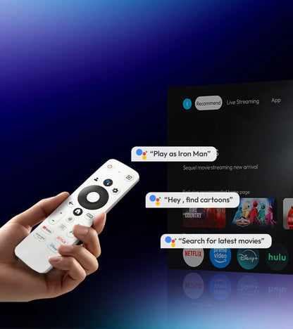 Smart Projector – 2200 ANSI, Full HD 1080P, 4K Support, Android TV