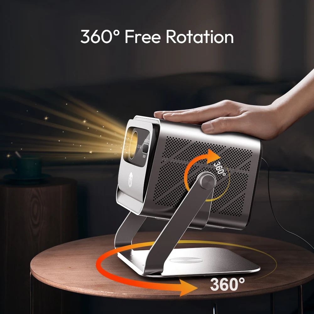 Smart Projector – 2200 ANSI, Full HD 1080P, 4K Support, Android TV