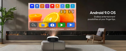 Smart Projector – Full HD 1080P, 4K Support, WiFi & Bluetooth