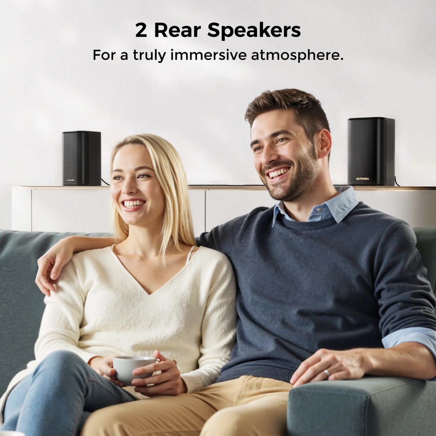 ULTIMEA F40 Soundbar – Dolby Atmos 5.1.2 Home Theater System