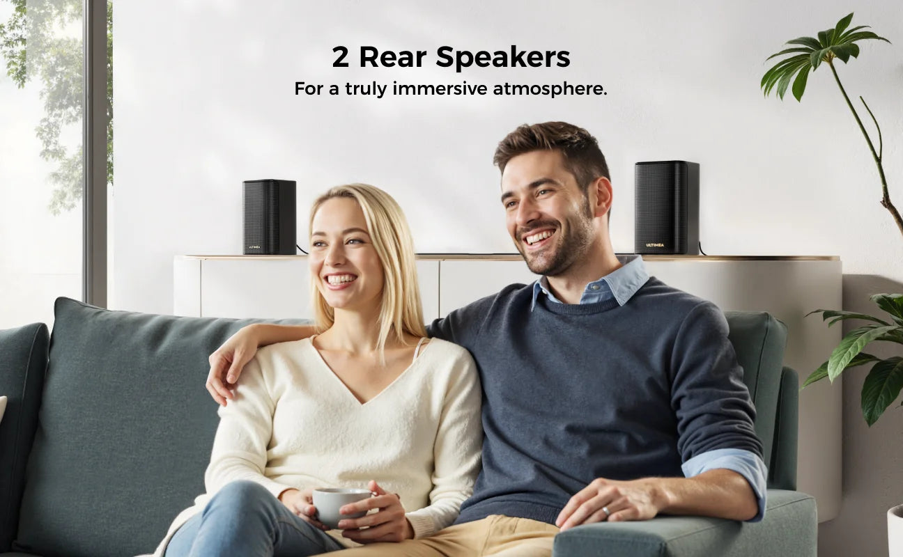 ULTIMEA F40 Soundbar – Dolby Atmos 5.1.2 Home Theater System