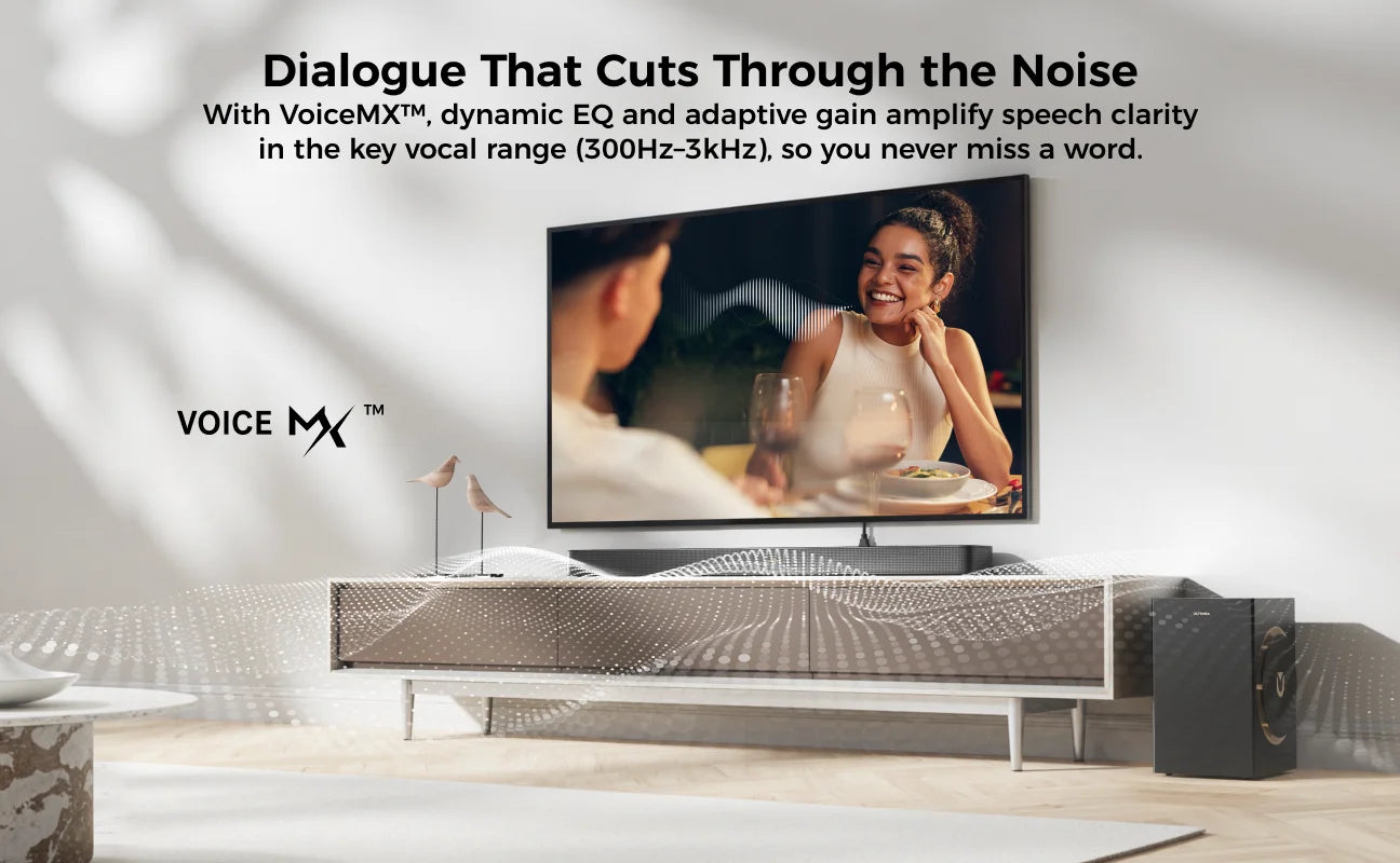 ULTIMEA F40 Soundbar – Dolby Atmos 5.1.2 Home Theater System