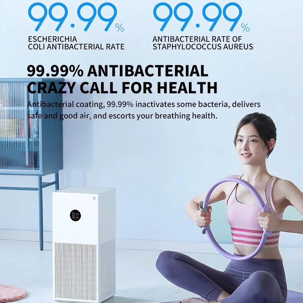 Smart Air Purifier 4 Lite – HEPA, PM2.5 Sensor & Smart App Control