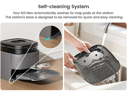 Lefant M3 Max Robot Vacuum – 20000Pa, Mop & Smart Lidar