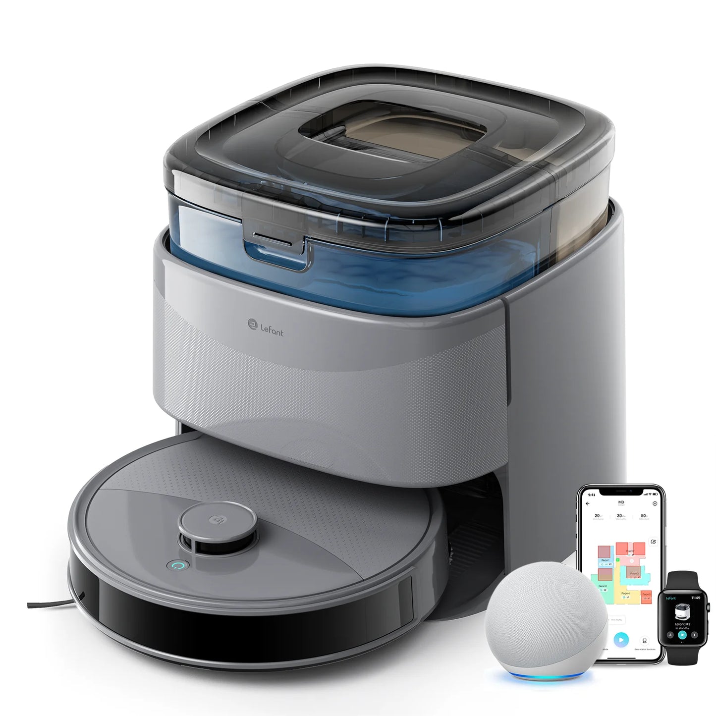 Lefant M3 Max Robot Vacuum – 20000Pa, Mop & Smart Lidar