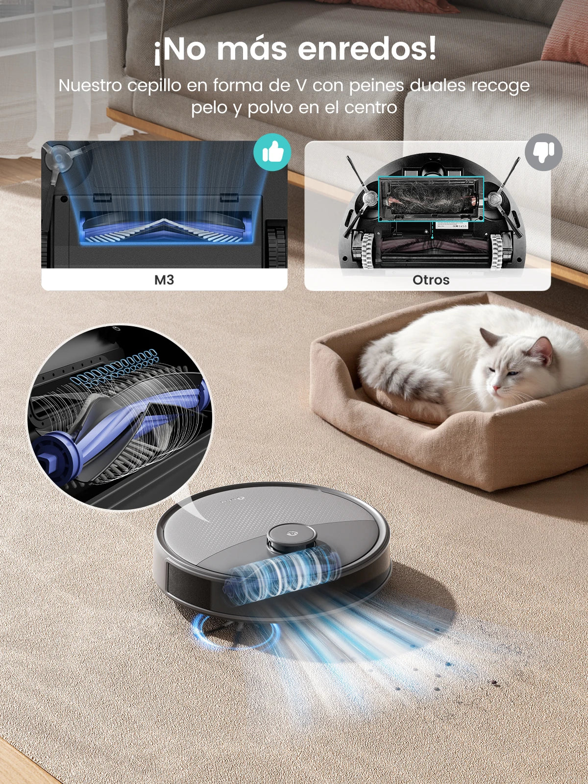 Lefant M3 Max Robot Vacuum – 20000Pa, Mop & Smart Lidar