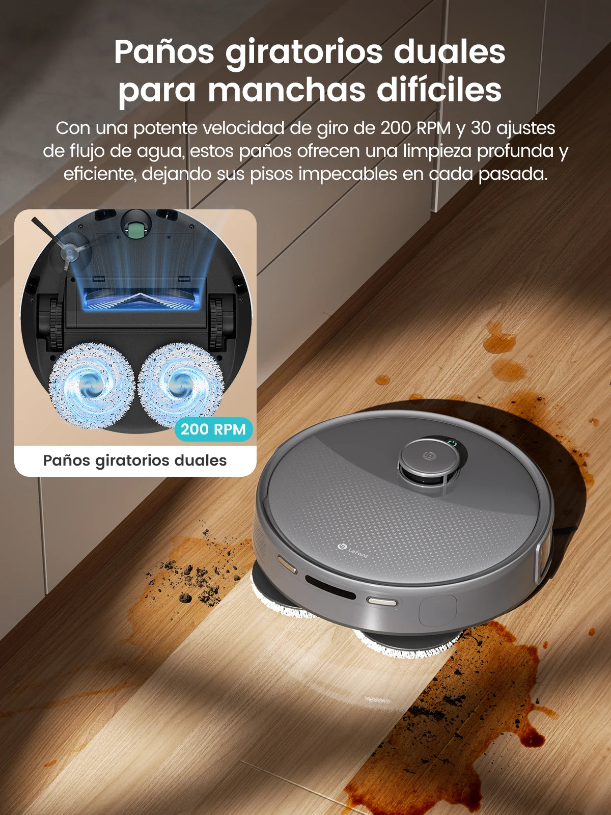 Lefant M3 Max Robot Vacuum – 20000Pa, Mop & Smart Lidar